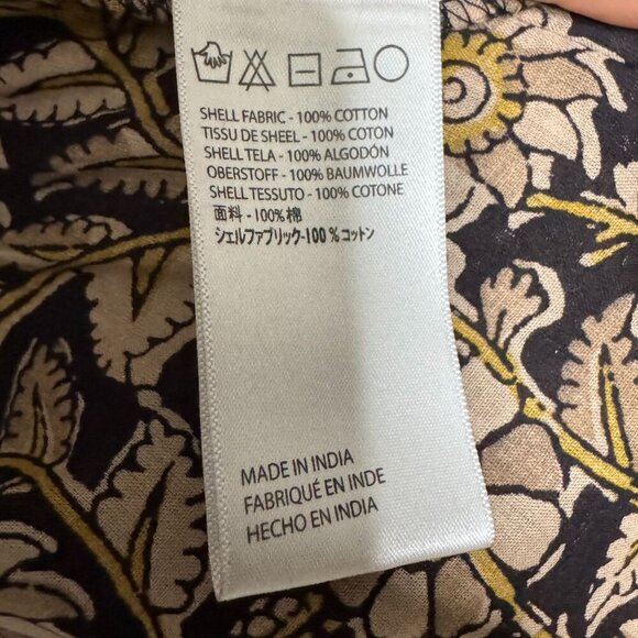 Anthropologie Cleobella Rafia Lace Harley Black Ballon Sleeve Peasant Blouse XS - Picture 13 of 15